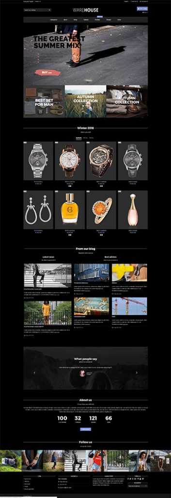 Warehouse Style 7 store preview